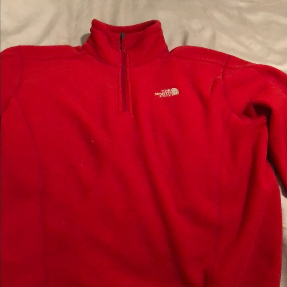 North face quarter zip men